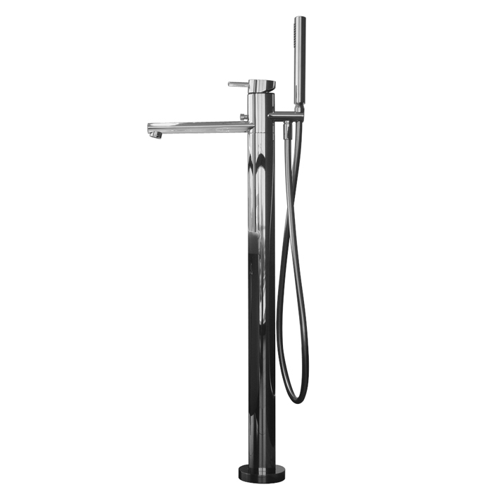 Libra: Floor mounted tub/shower faucet