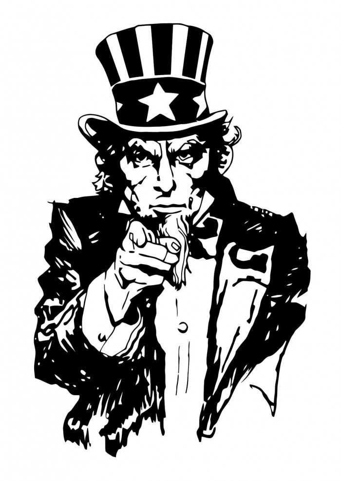 uncle sam coloring pages free - photo #47