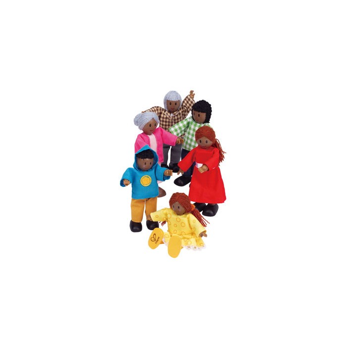 Happy Family African American by Hape - Educational Toy Store ...