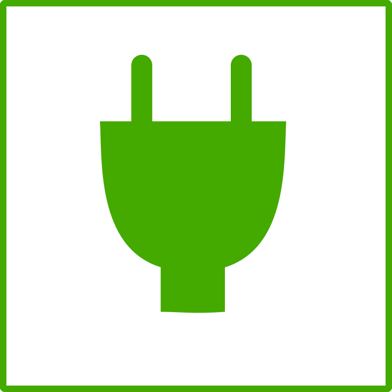 Clipart - Eco green energy icon