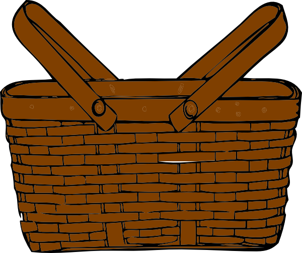 Brown Picnic Basket Clipart | Clipart Panda - Free Clipart Images