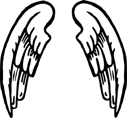 Simple Angel Wings Tattoo | Cool Eyecatching tatoos