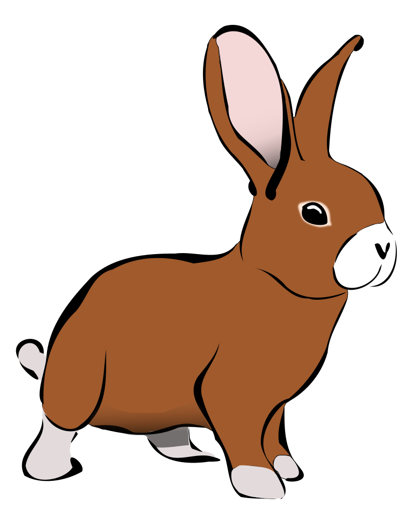 Images For > Bunny Head Clipart