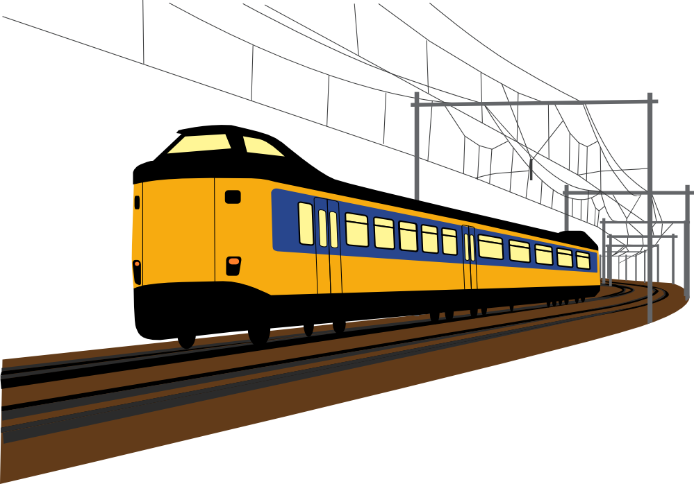Passenger Train Car Clipart