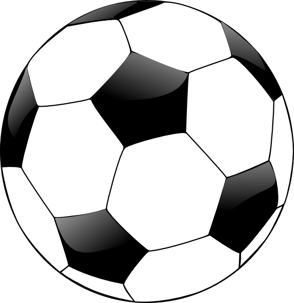 free black and white football clipart - photo #21