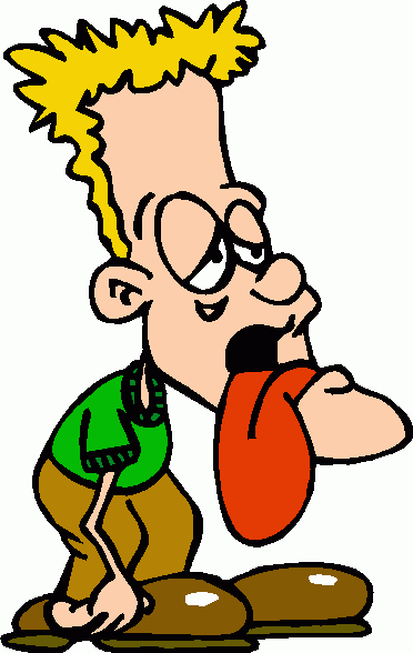 Cartoon Tired Person - Cliparts.co