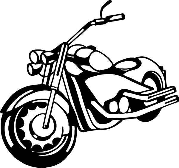 21 Motorcycle Line Drawing Free Cliparts That You Can Download To ...