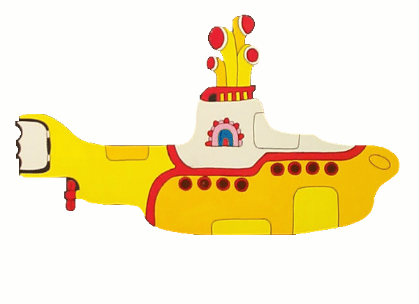 yellow submarine cartoon images