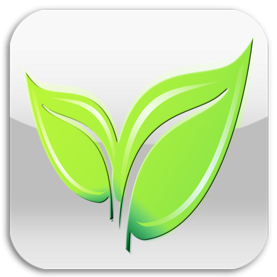 Images For > Green Leaf Icon Png