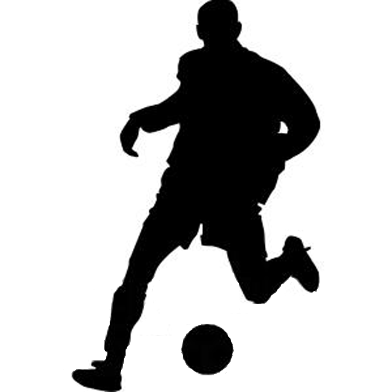 Soccer Player Silhouette | Clipart Panda - Free Clipart Images