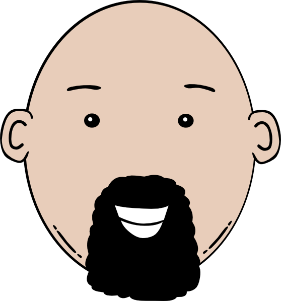 Man Face Cartoon clip art - vector clip art online, royalty free ...