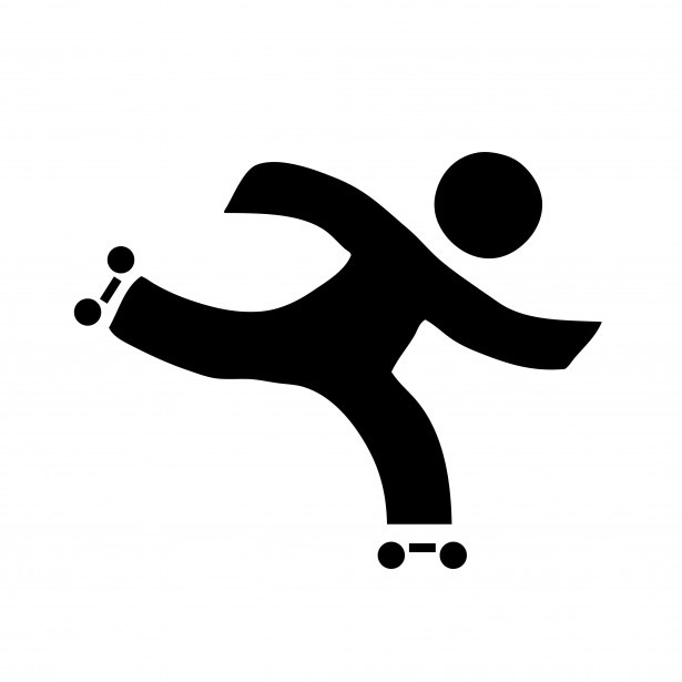 Roller Skating Clipart Free Stock Photo - Public Domain Pictures