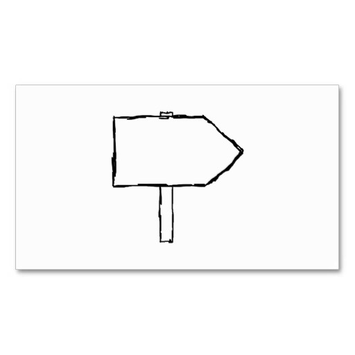 Blank Sign Post - ClipArt Best