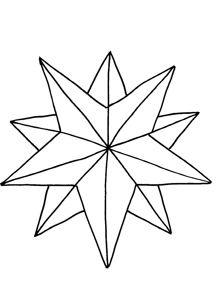 Coloring Pictures Shine Christmas Star Coloring Pages - Christmas ...