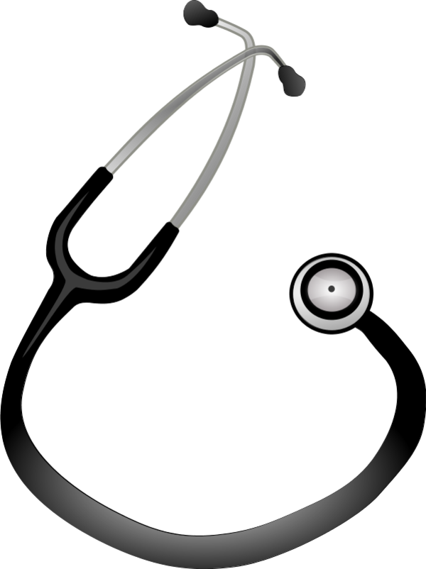 Stethoscope 2 - vector Clip Art