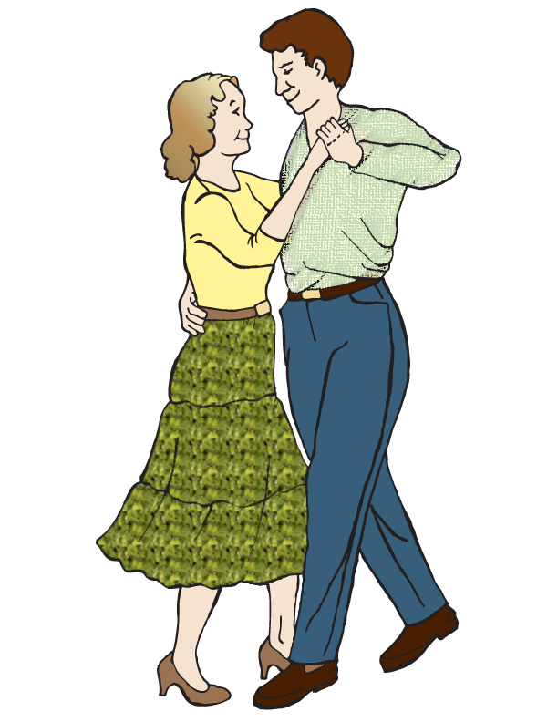 Dancing Couple Clipart
