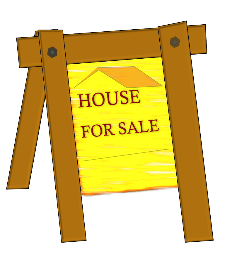 House For Sale Clipart, vector clip art online, royalty free ...