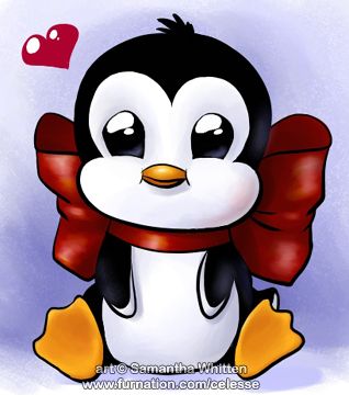 Cartoon Baby Penguin | Baby Penguins | My style | Pinterest
