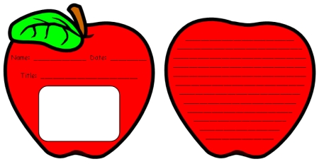 Apple Cut Out Pattern images