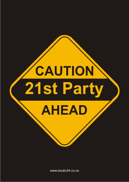 21st party invitations - jeremy photos