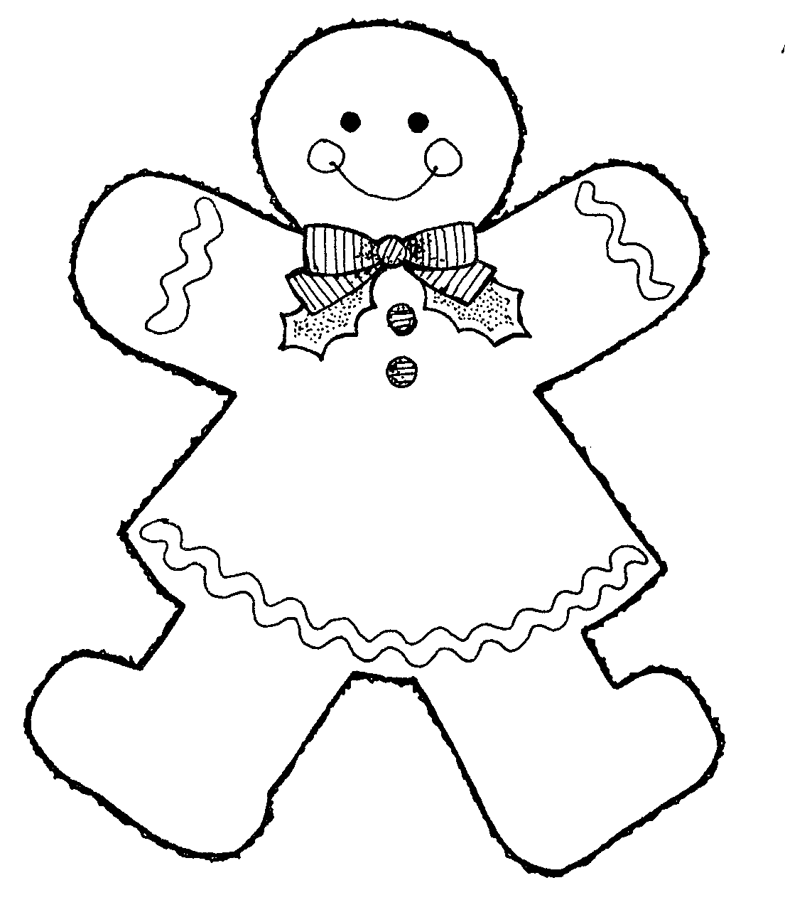 Gingerbread House Outline images