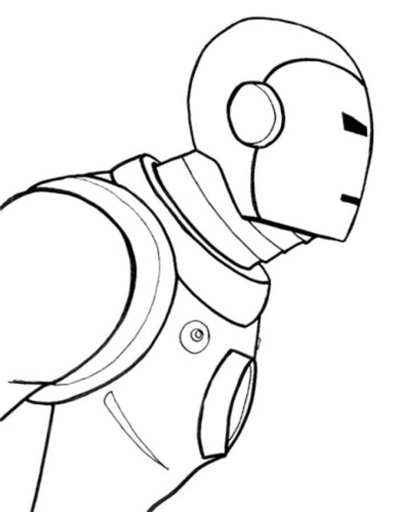 Easy iron man 3 coloring pages for kids - Avengers Coloring Pages ...