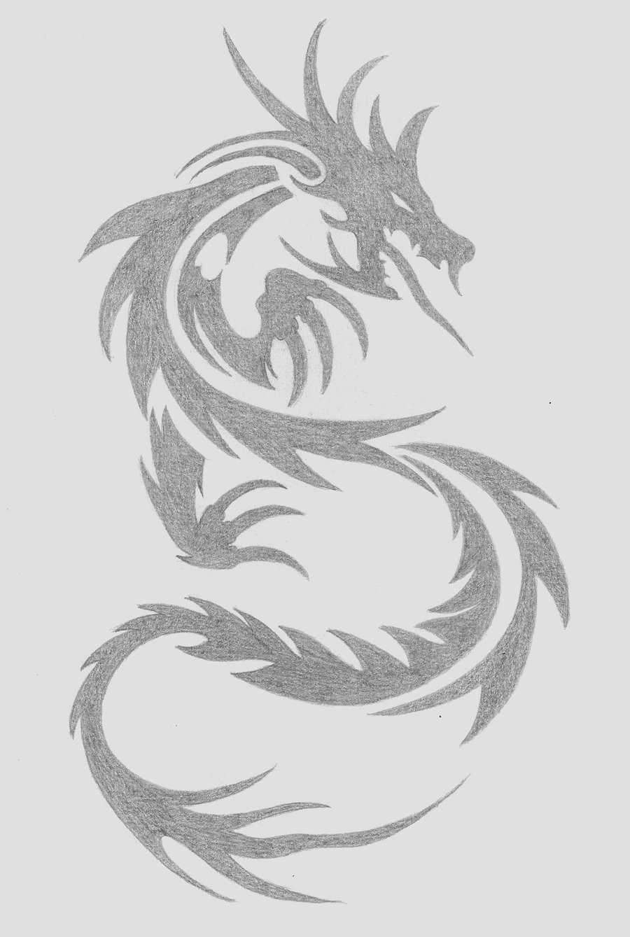 chinese dragon tatoo by coaster14 on DeviantArt