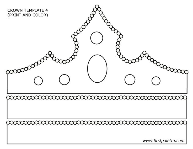tiara templates on Pinterest | Tiaras, Fondant Crown and Templates
