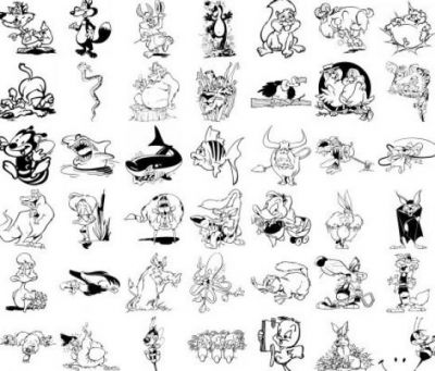 Cartoon Animals To Draw - Cliparts.co