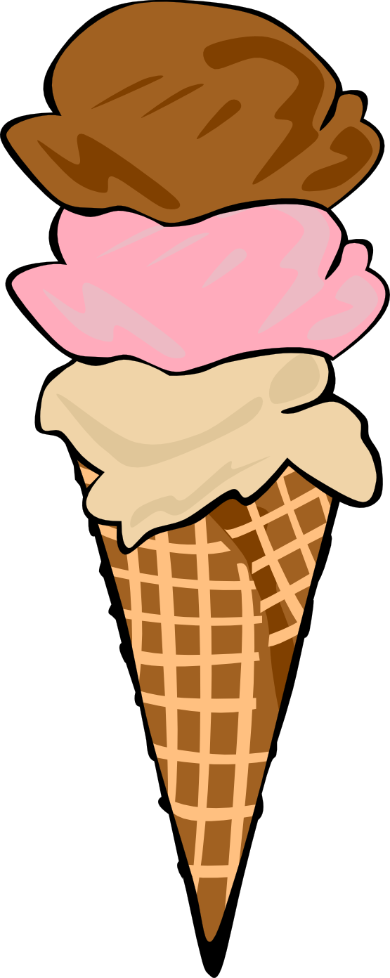 clipartist.net » Clip Art » gerald g ice cream cones ff menu 8 SVG