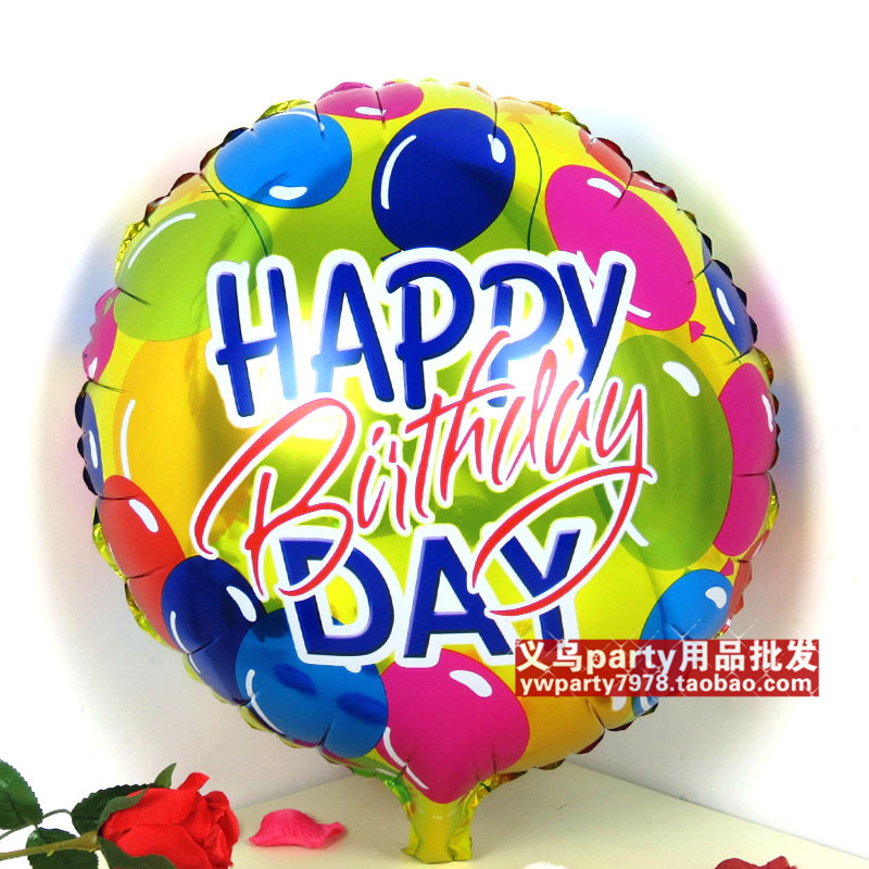 Aliexpress.com : Buy new arrival round balloons with happy ...
