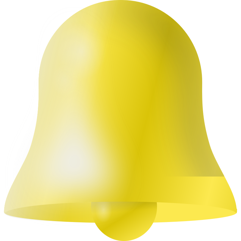 Clipart - bell gold