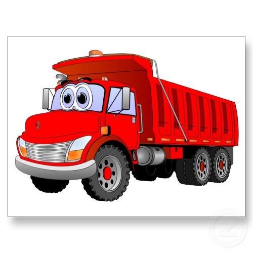 Pix For > Cartoon Dump Truck With Eyes