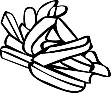 French Fries clip art Vector clip art - Free vector for free download
