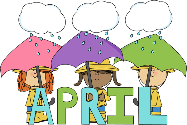 Month of April Showers Clip Art - Month of April Showers Image