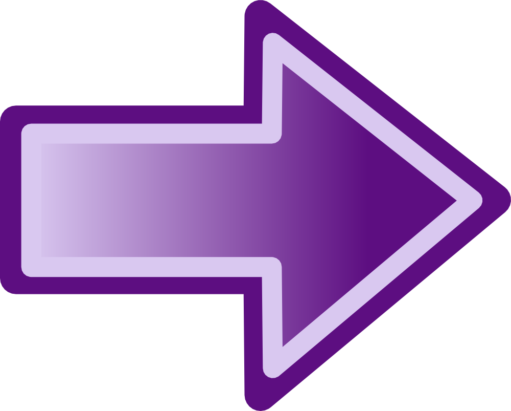 OnlineLabels Clip Art - Purple Arrow Shape
