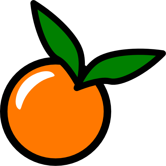 Pix For > Oranges Clipart