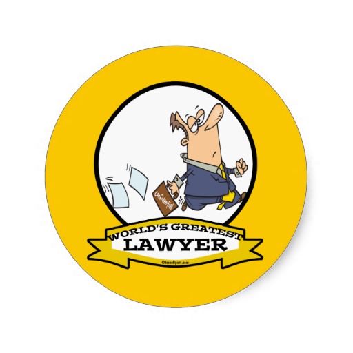 Lawyer Cartoon Stickers, Lawyer Cartoon Sticker Designs
