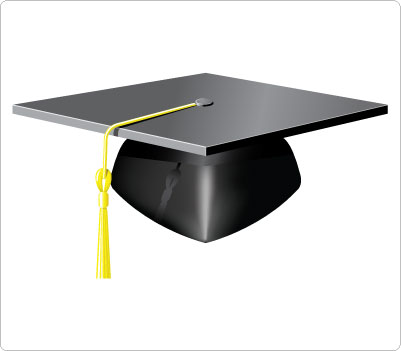 Free Clip Art Of A Graduation Cap - ClipArt Best