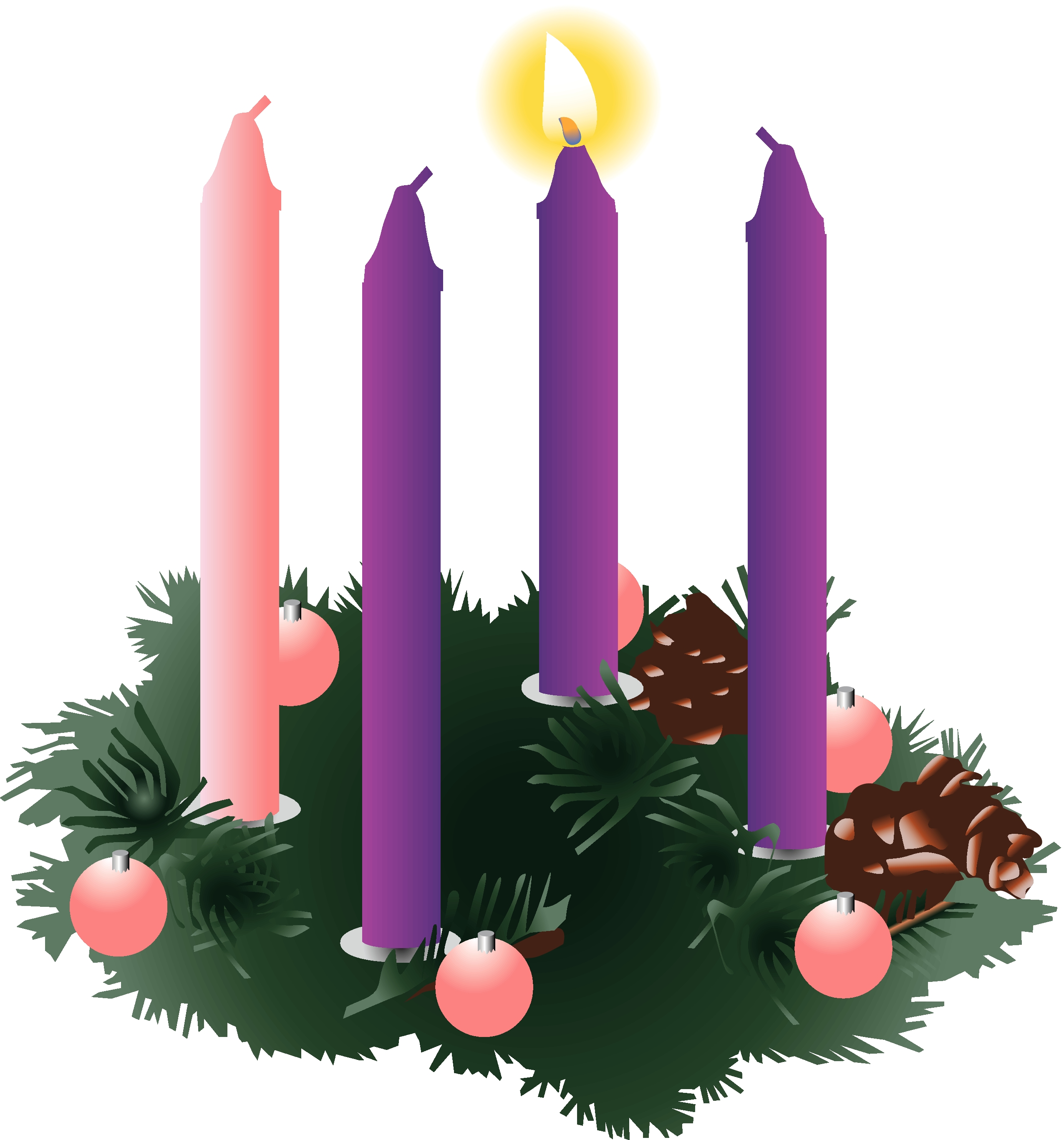 Advent Candles Clipart - ClipArt Best