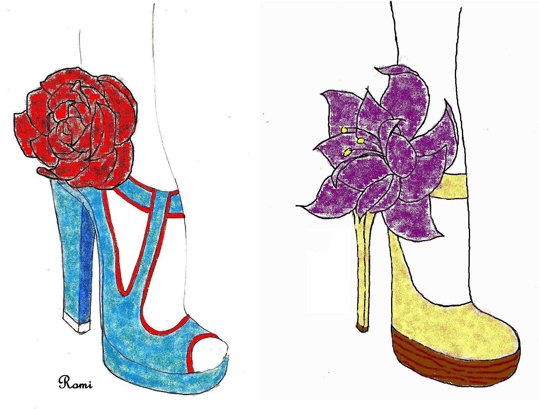 Trends For > Pink High Heel Shoes Clipart