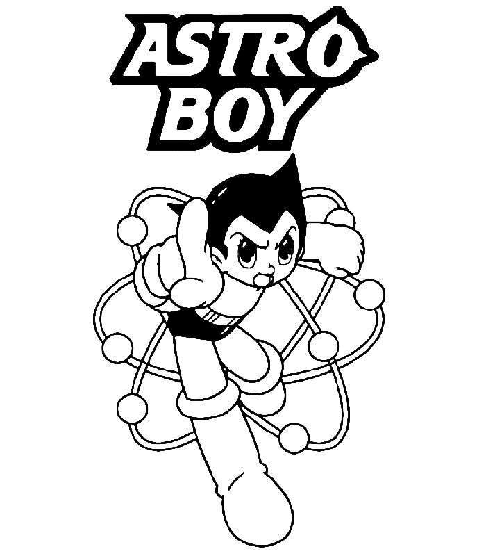 Astro Boy Best Coloring Pictures