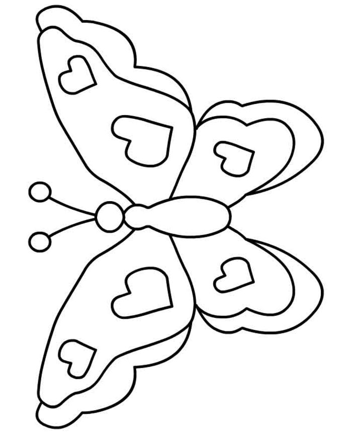 Coloring Pages Of Butterflies | Coloring Pages For Girls | Kids ...