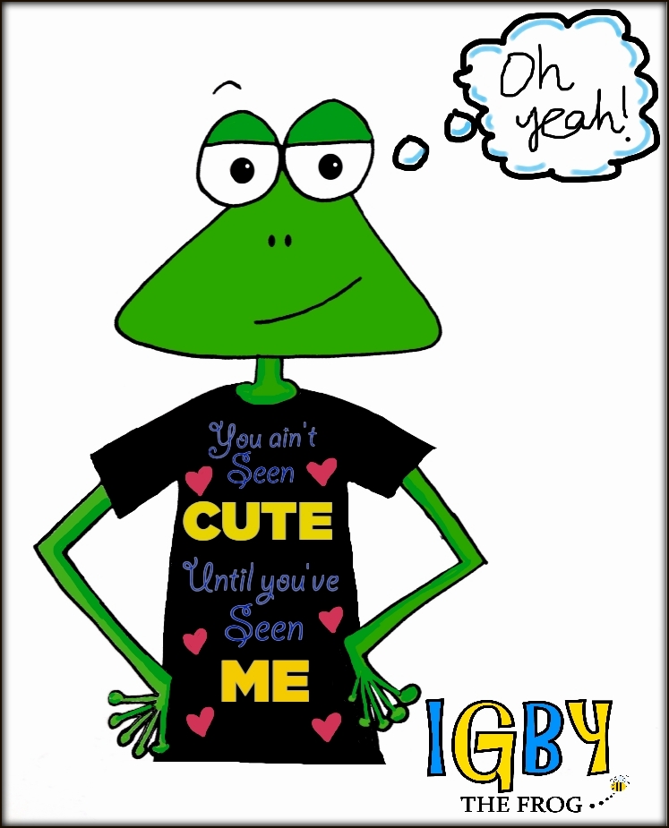 urbah: So I finally made Igby the Frog digital! ...