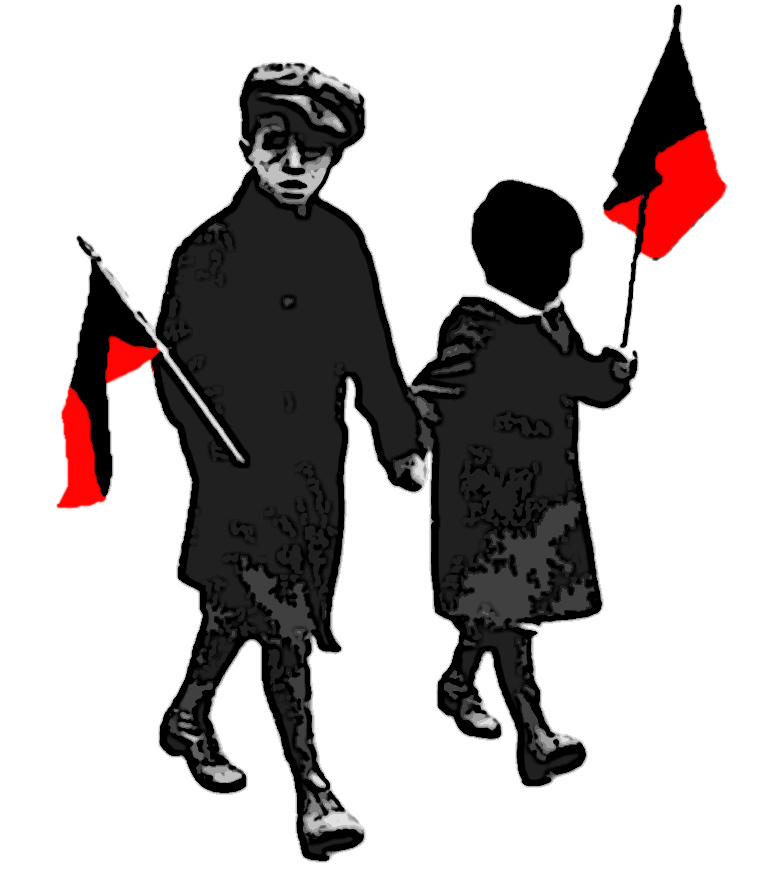 Children Show Their Support for Anarcho-Syndicalism with Red and ...