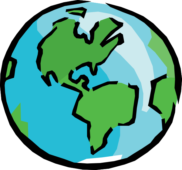 clip art of the earth globe - photo #8