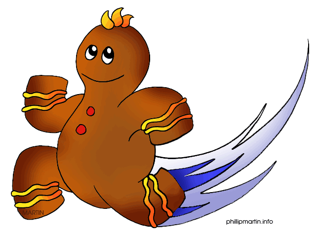 gingerbread man story clipart free - photo #4