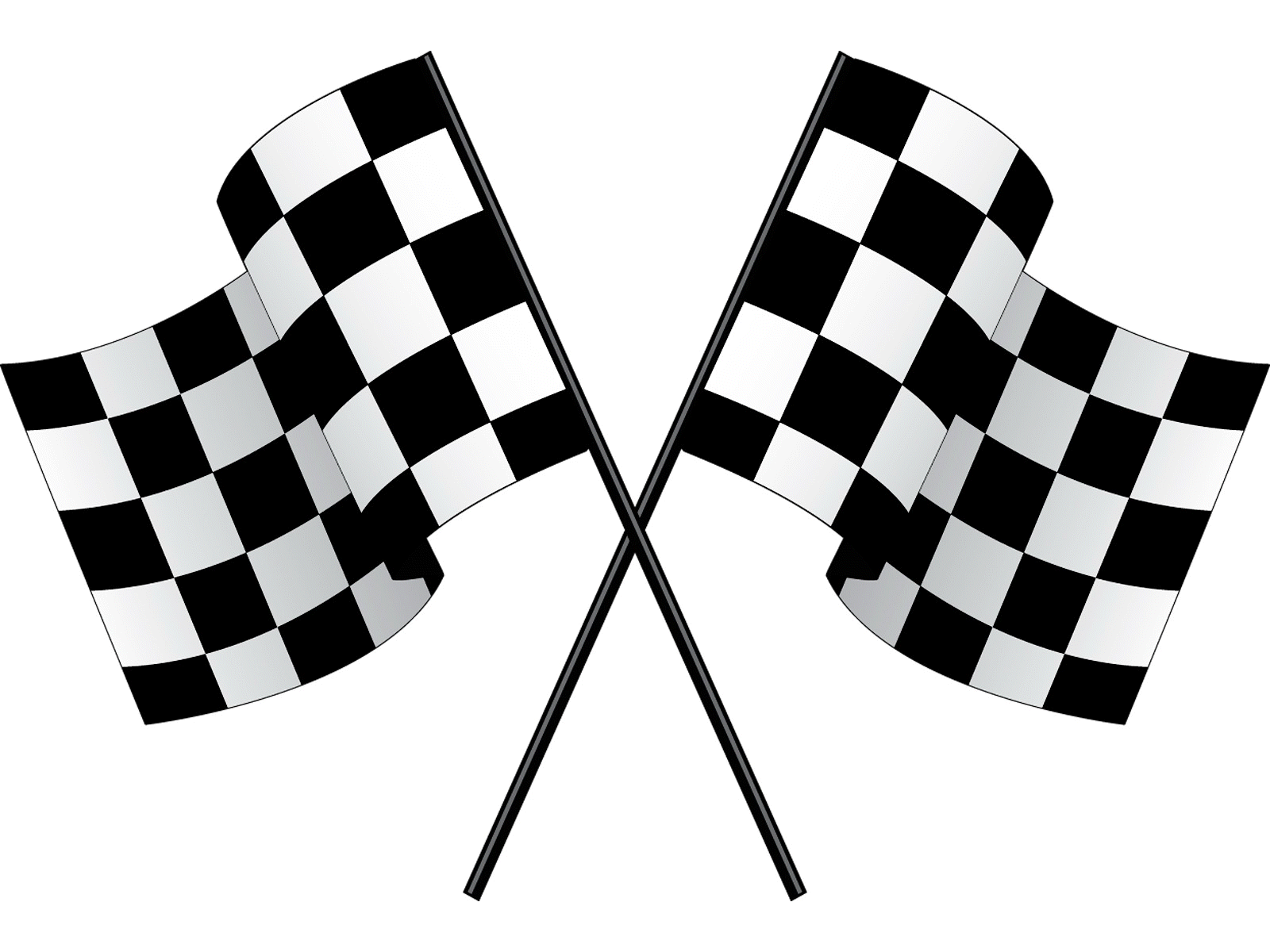 Checkered Racing Flags - ClipArt Best