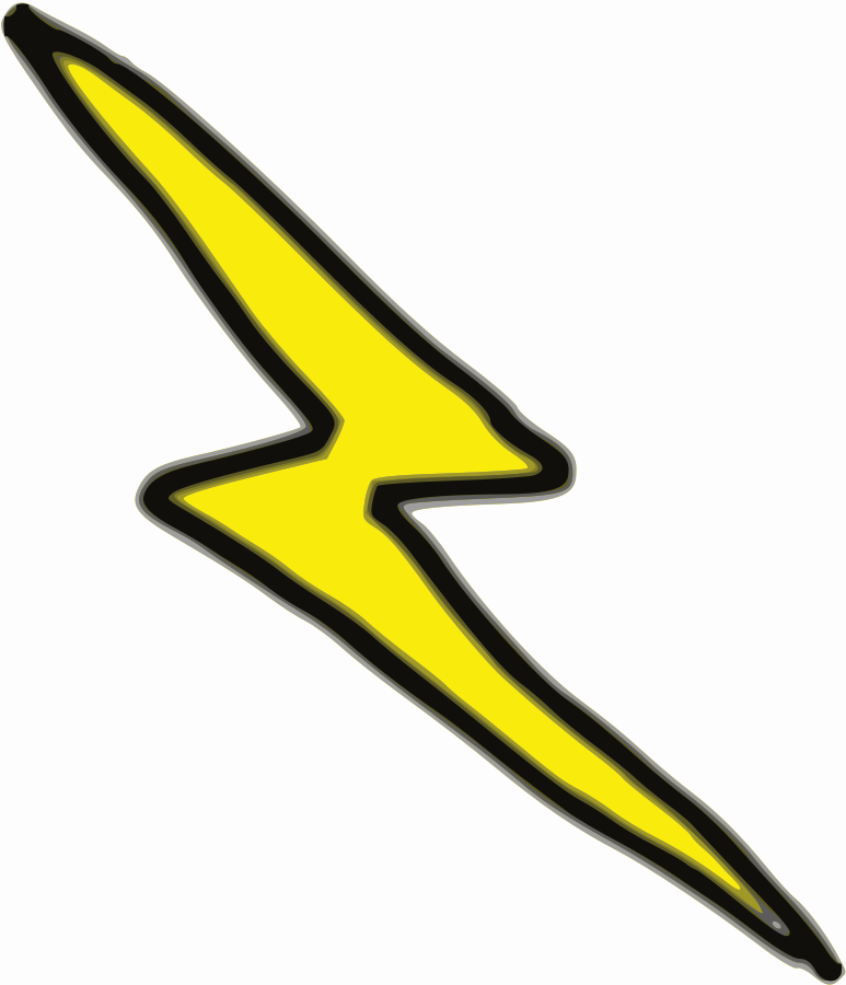 Cheap Lightning Bolt Clipart, vector clip art online, royalty free ...