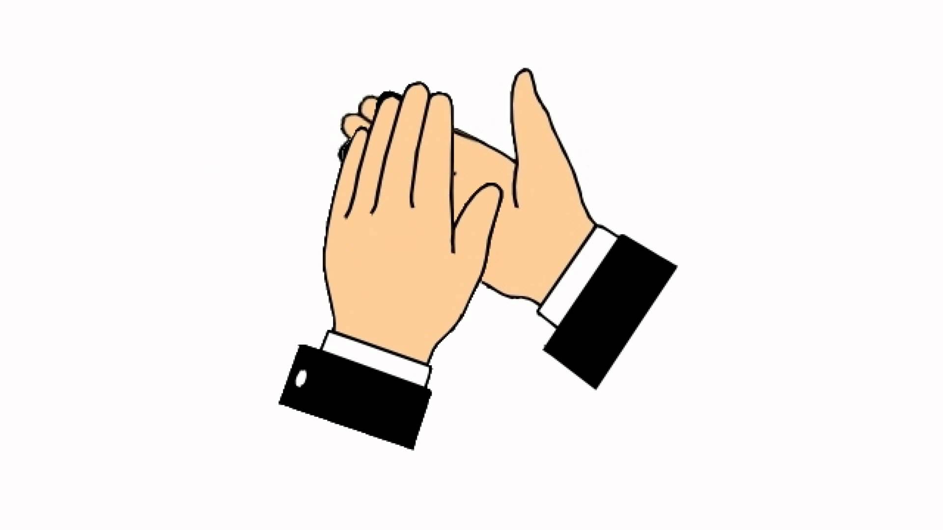Images For > Clapping Hands Clip Art